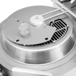 Inspection lid with handle for industrial kettle