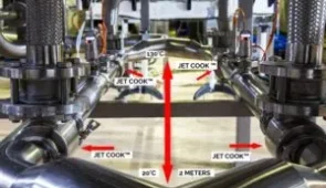 inline food processing system