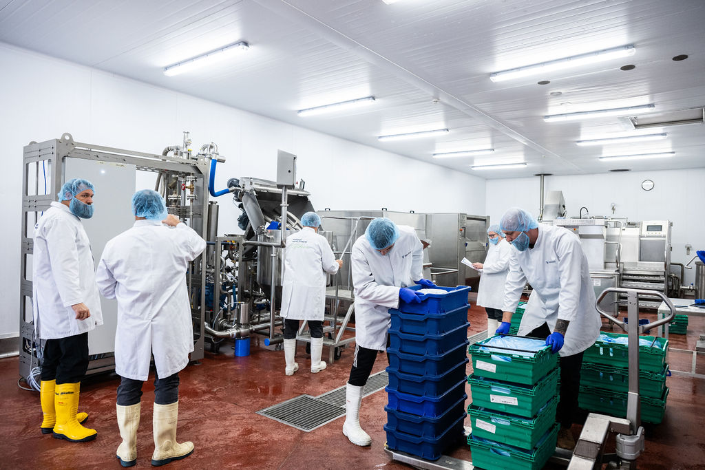 Trial in Product Development Kitchen