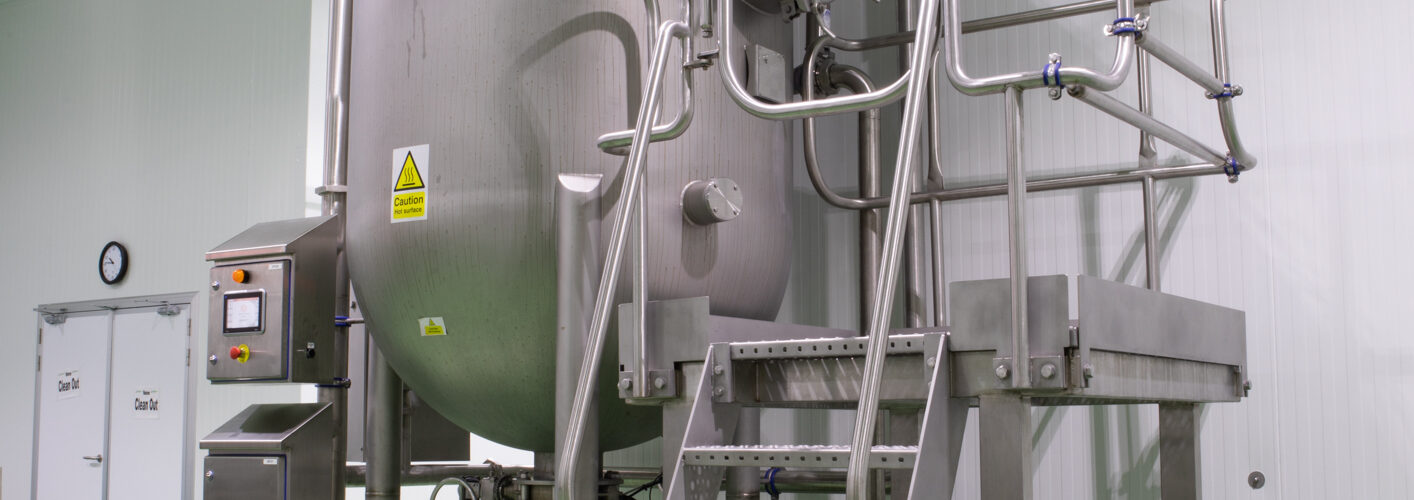 Vacuum cooling equipment​ being used in factory